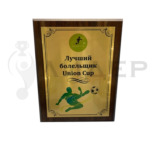 Плакетка (наградная доска) формат А5 с термопереносом